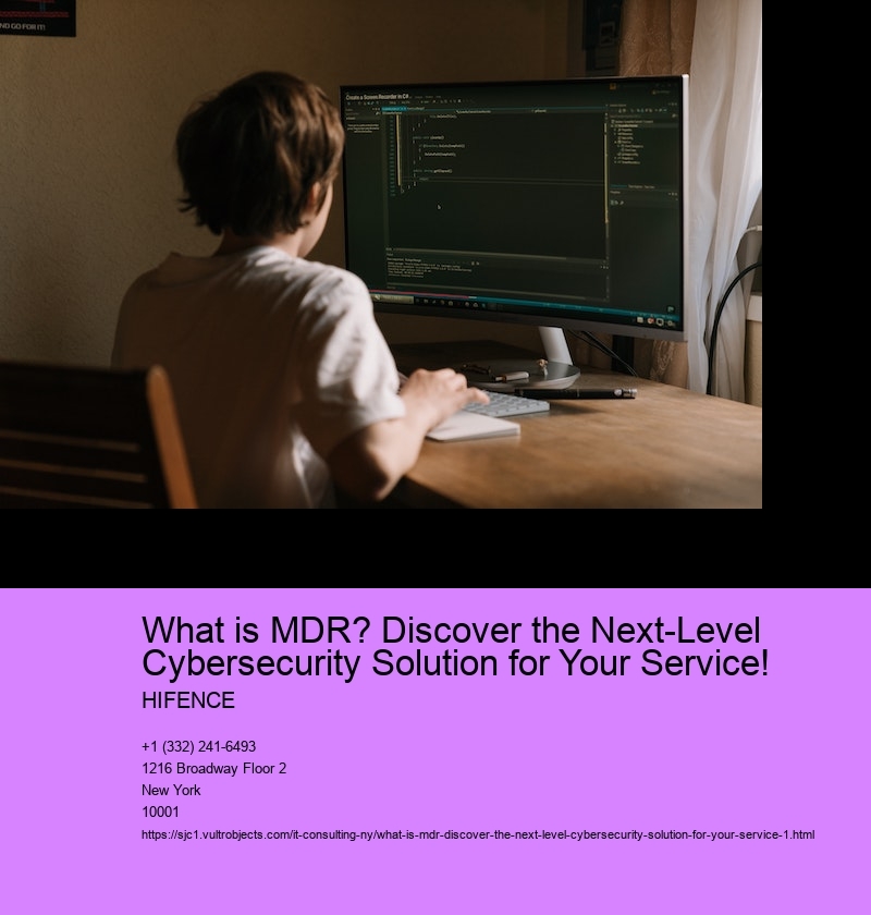 What is MDR? Discover the Next-Level Cybersecurity Solution for Your Service!