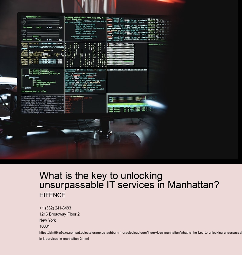 What is the key to unlocking unsurpassable IT services in Manhattan?