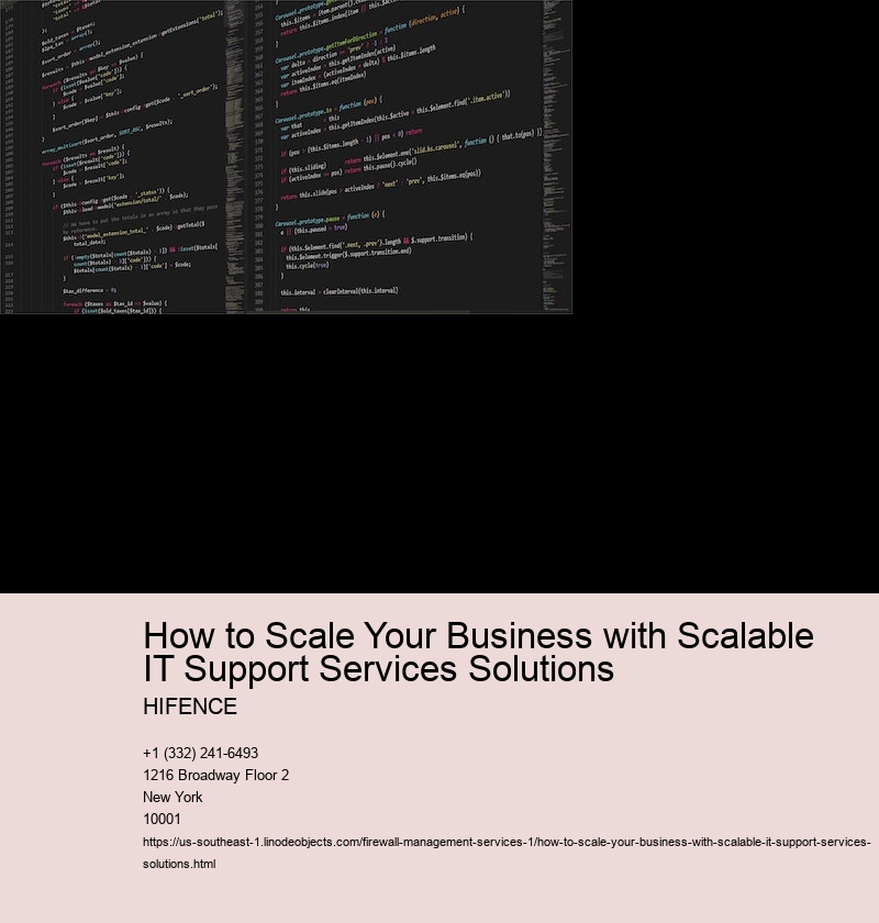 How to Scale Your Business with Scalable IT Support Services Solutions