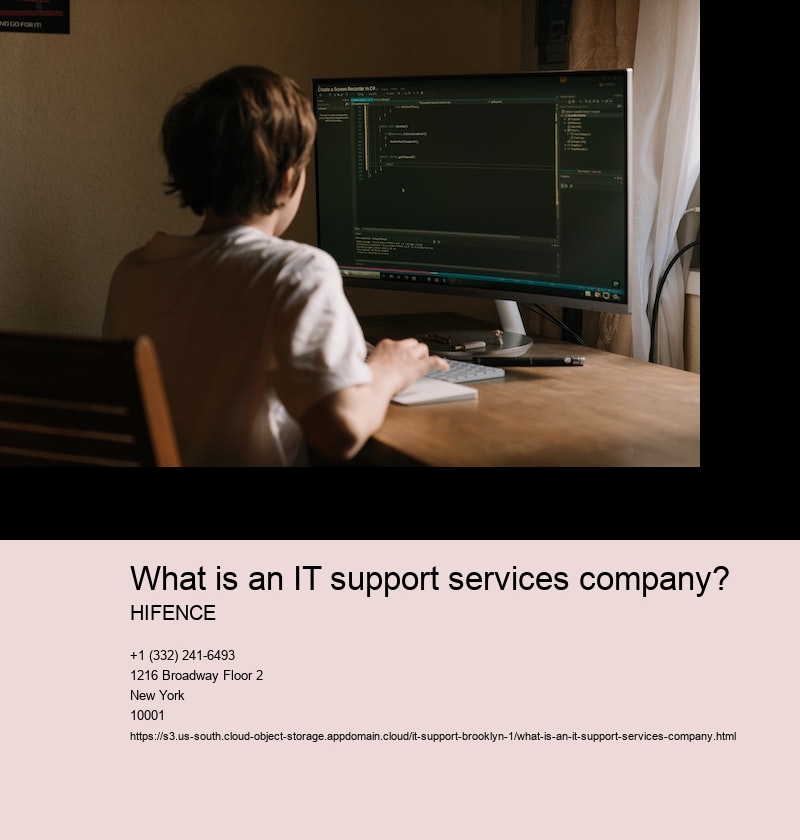 What is an IT support services company?
