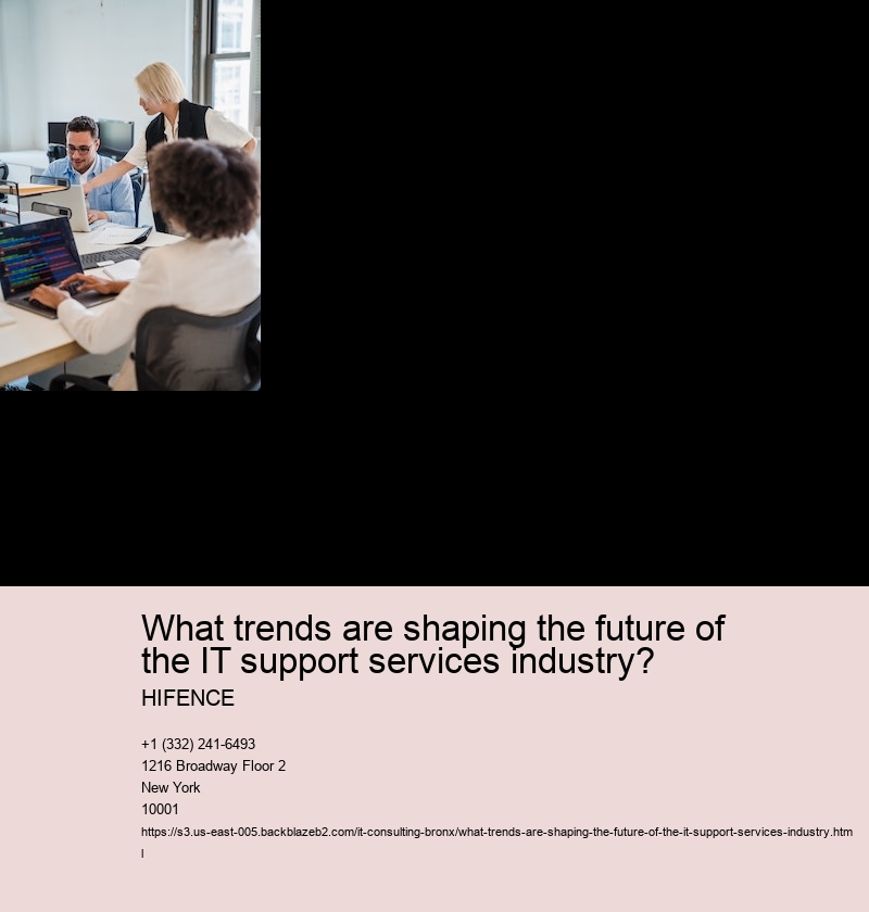 What trends are shaping the future of the IT support services industry?