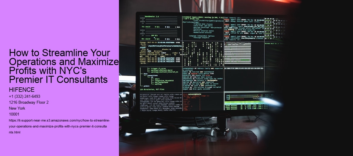 How to Streamline Your Operations and Maximize Profits with NYC's Premier IT Consultants