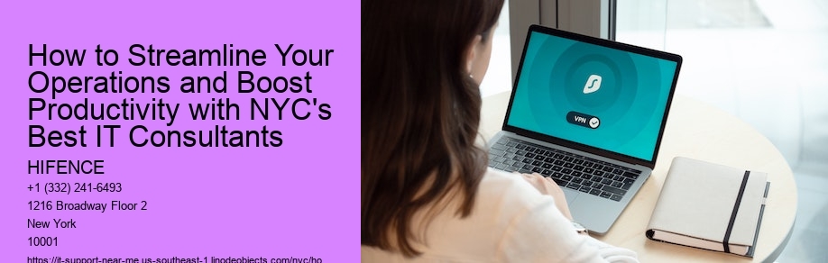 How to Streamline Your Operations and Boost Productivity with NYC's Best IT Consultants
