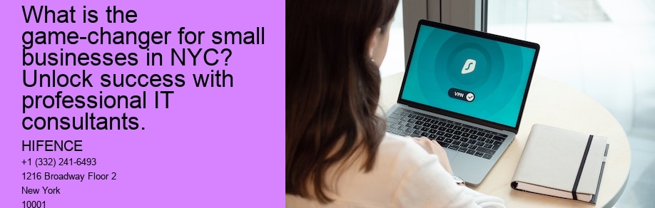 What is the game-changer for small businesses in NYC? Unlock success with professional IT consultants.