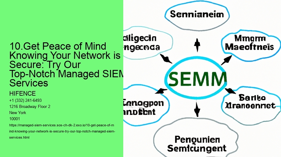 10.Get Peace of Mind Knowing Your Network is Secure: Try Our Top-Notch Managed SIEM Services