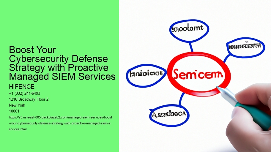 Boost Your Cybersecurity Defense Strategy with Proactive Managed SIEM Services 