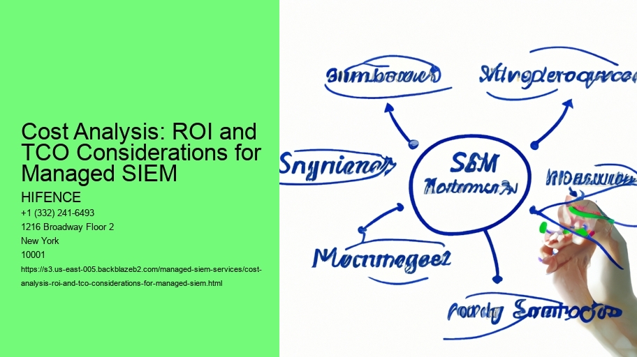 Cost Analysis: ROI and TCO Considerations for Managed SIEM