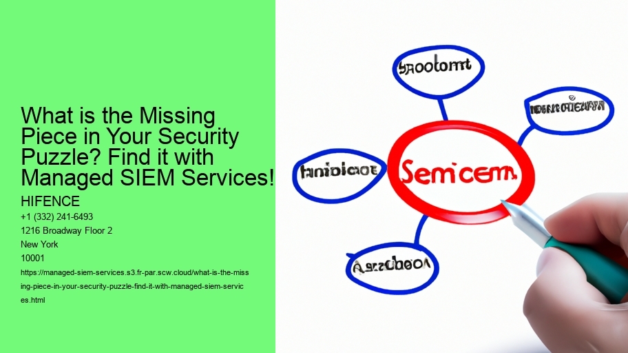 What is the Missing Piece in Your Security Puzzle? Find it with Managed SIEM Services!
