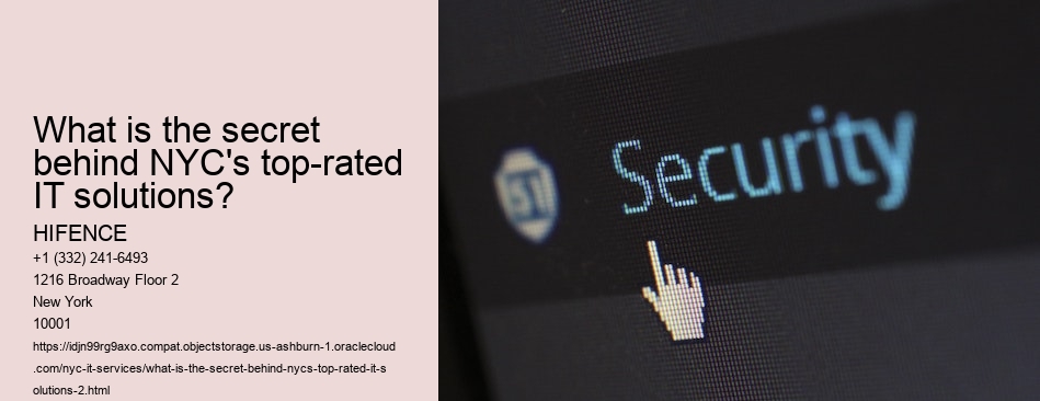 What is the secret behind NYC's top-rated IT solutions?
