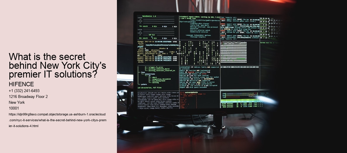 What is the secret behind New York City's premier IT solutions?