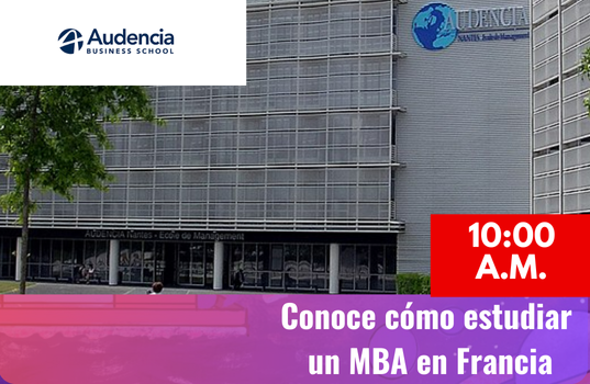 Webinar: Audencia Business School