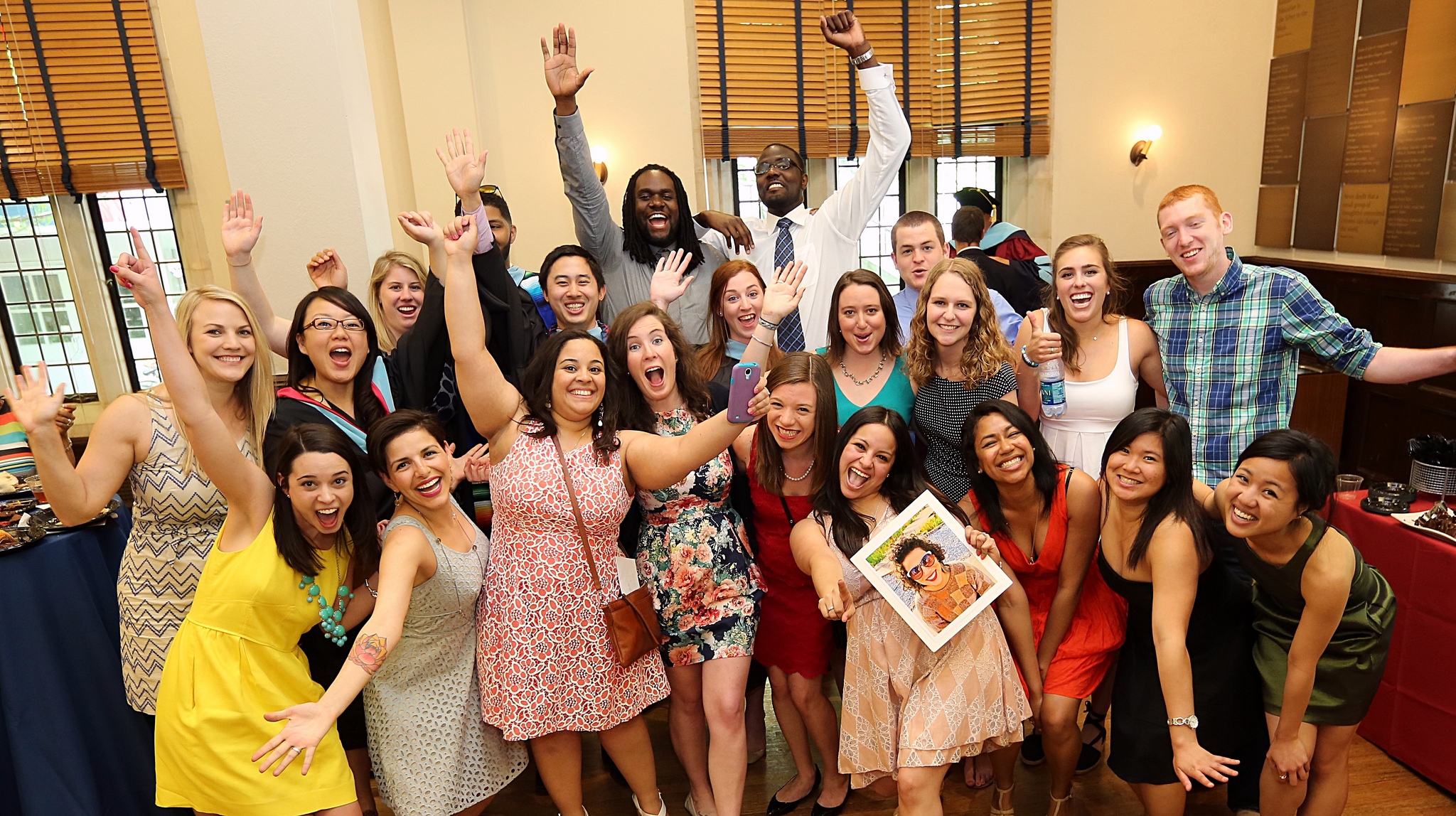 Higher Ed graduates_reception