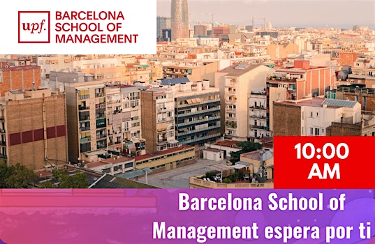 Webinar: Barcelona School of Management