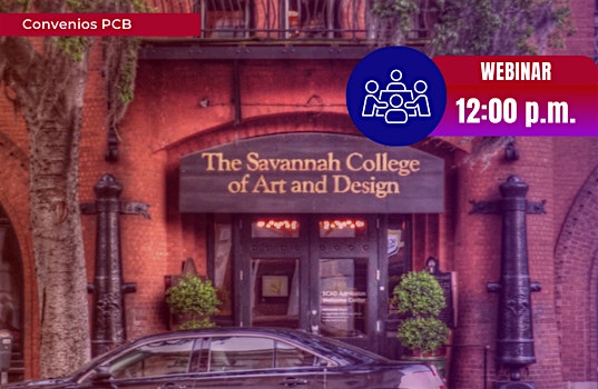 Webinar: Savannah College of Arts & Design