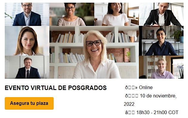 Feria virtual QS: Posgrados en Business