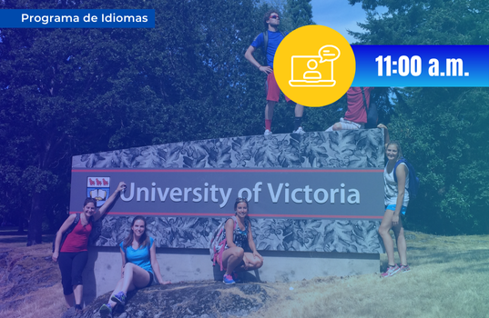 Estudia inglés en la Universidad de Victoria, Canadá