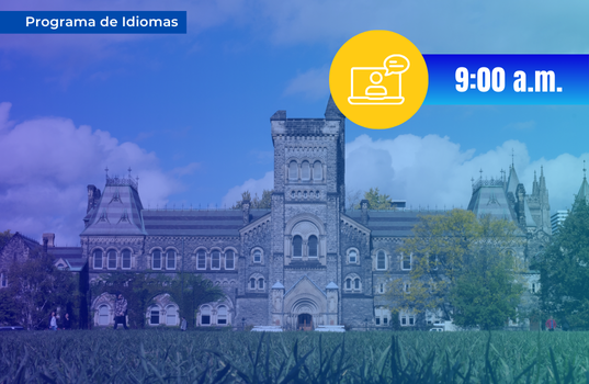 Estudia inglés en la Universidad de Toronto, Canadá