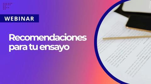 Ensayo, cuéntanos tu proyecto de vida