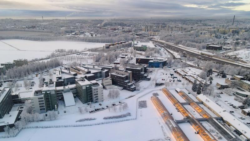 University-of-Helsinki_Viikki-Campus_Aerial-view_winter_Photo-Mikael