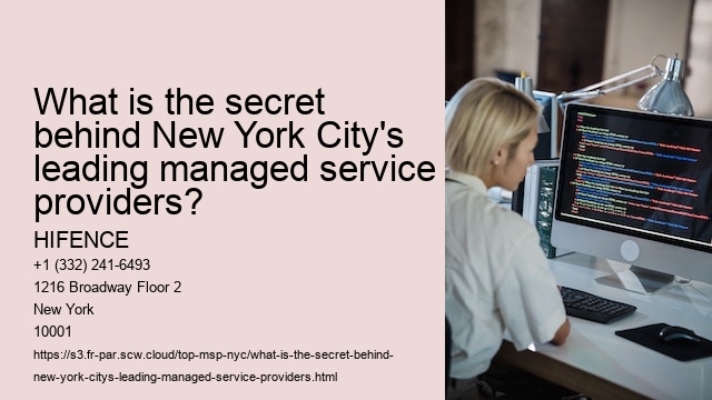 What is the secret behind the success of top managed service providers?