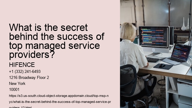 What is the secret behind the success of top managed service providers?