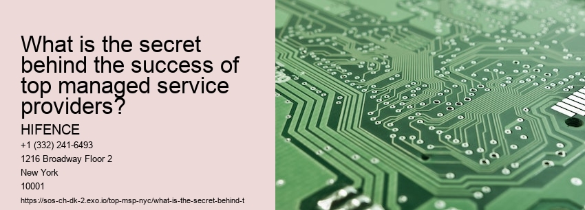 What is the secret behind the success of top managed service providers?